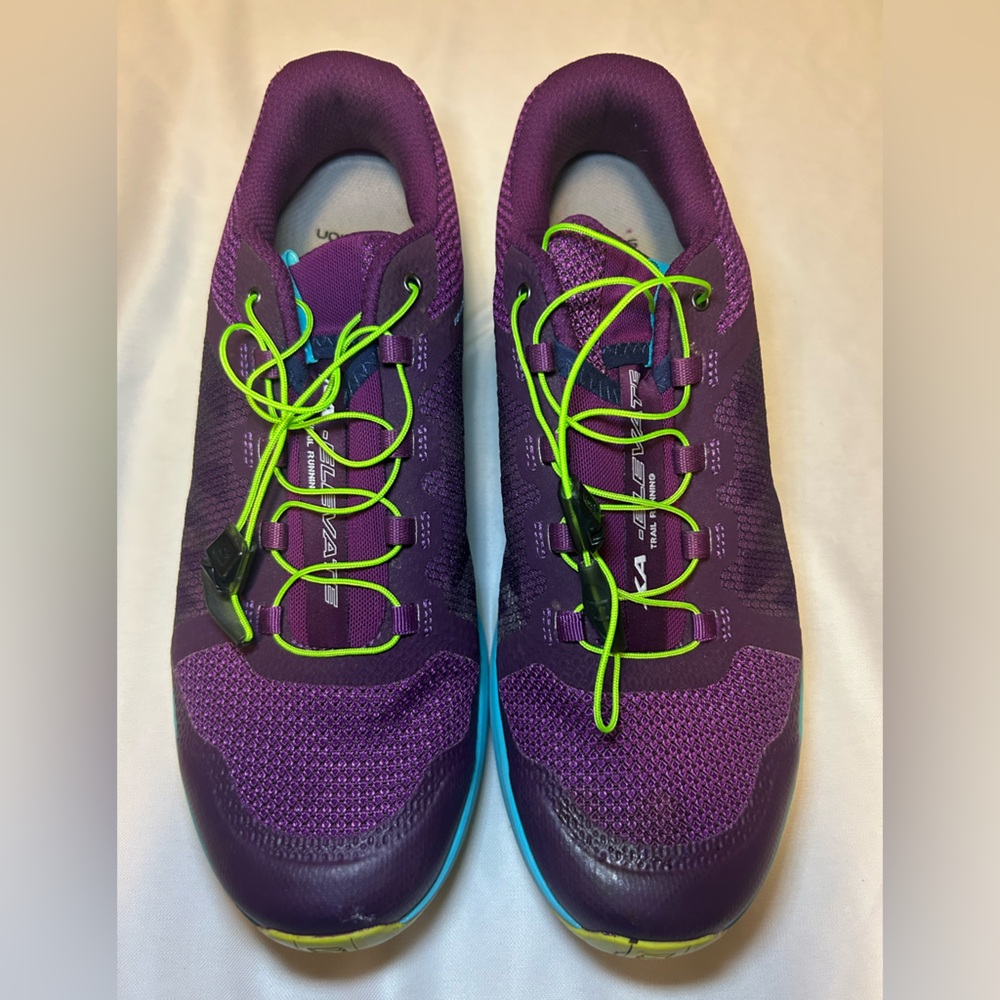 Like New Salomon XA Elevate Trail Running Purple Sneakers Women’s, Size 11 - Picture 14 of 14